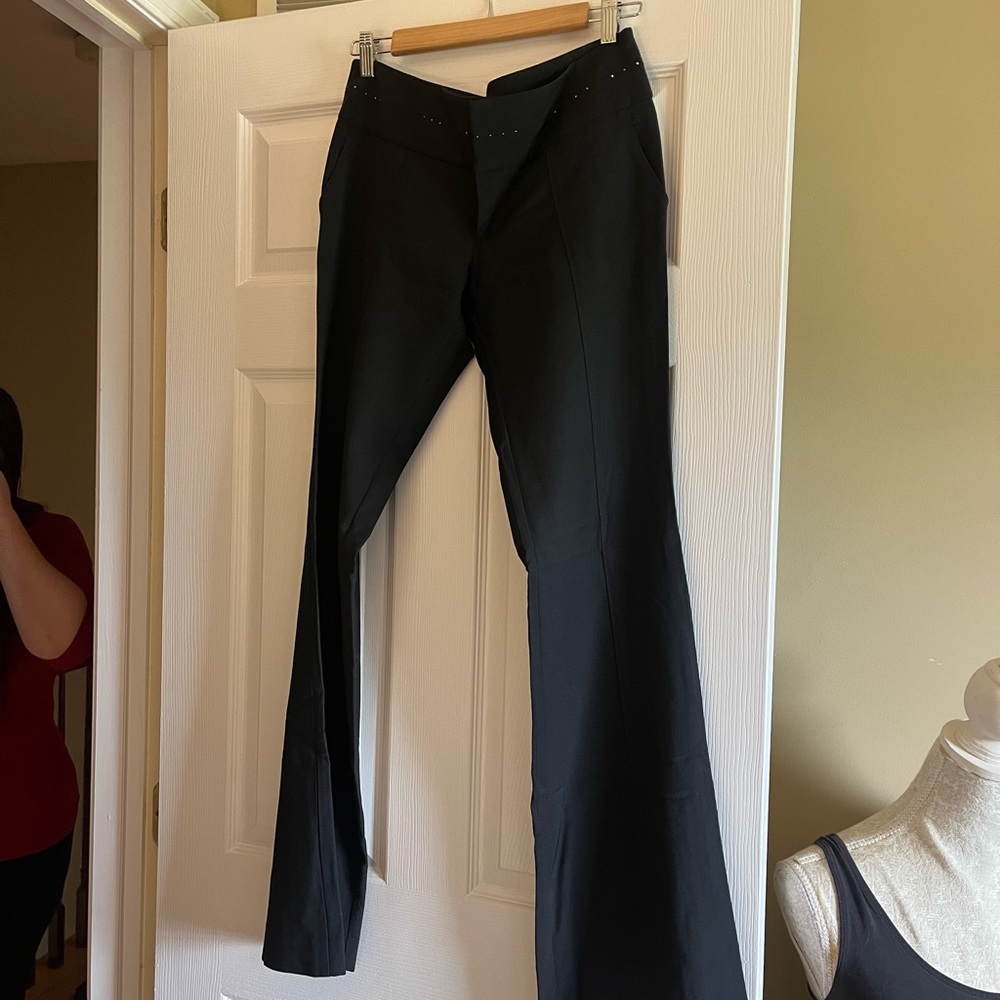 Bebe Black Studded Trousers